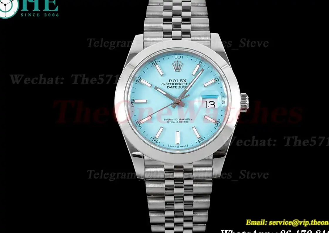 Datejust 126334 41mm Jubilee Tiffany Blue SS SS GMF VR3235