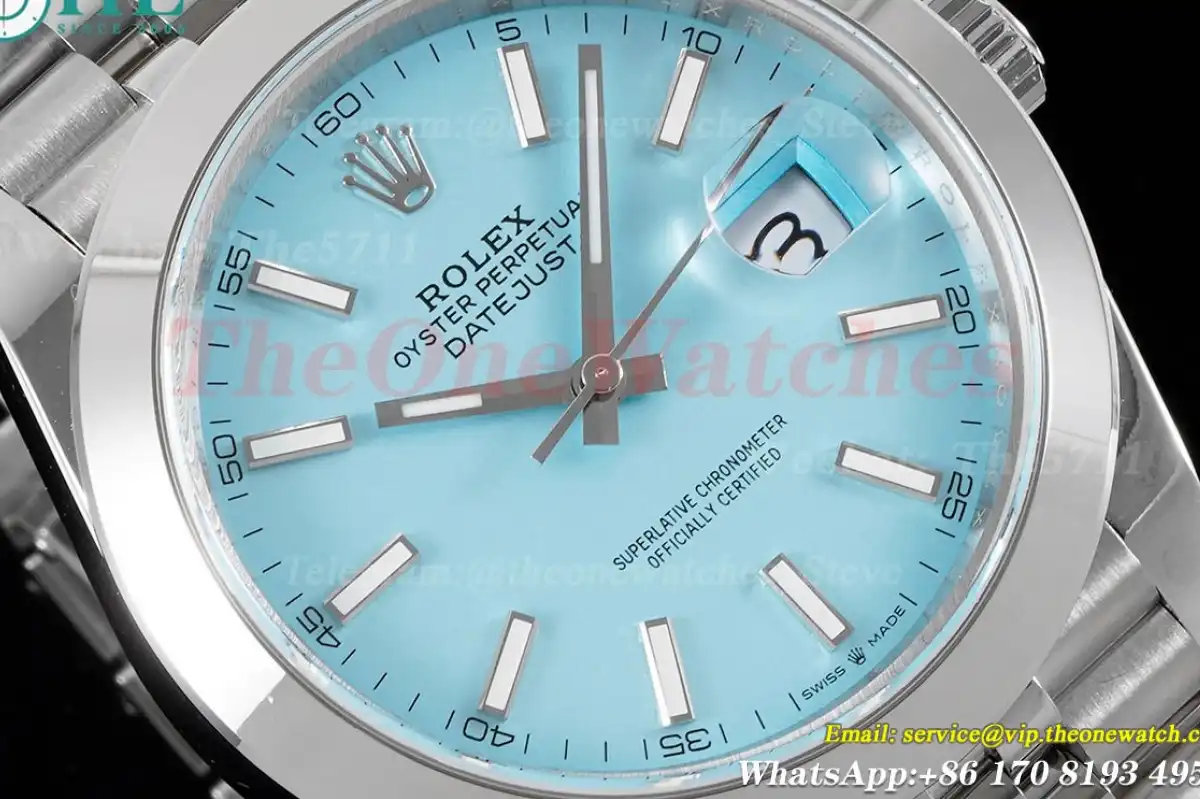 Datejust 126334 41mm Jubilee Tiffany Blue SS SS GMF VR3235