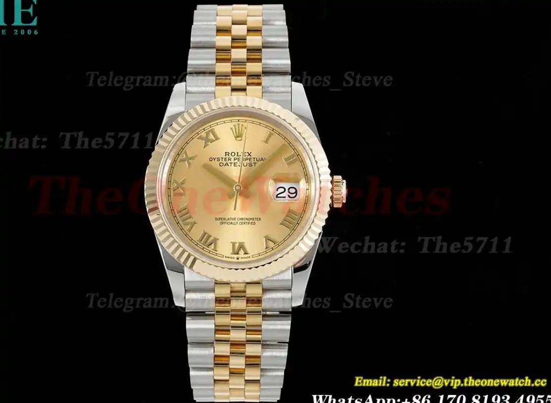 Datejust 126233 36MM Jub 904L Gold Rmn YG SS Wrapped GMF VR3235