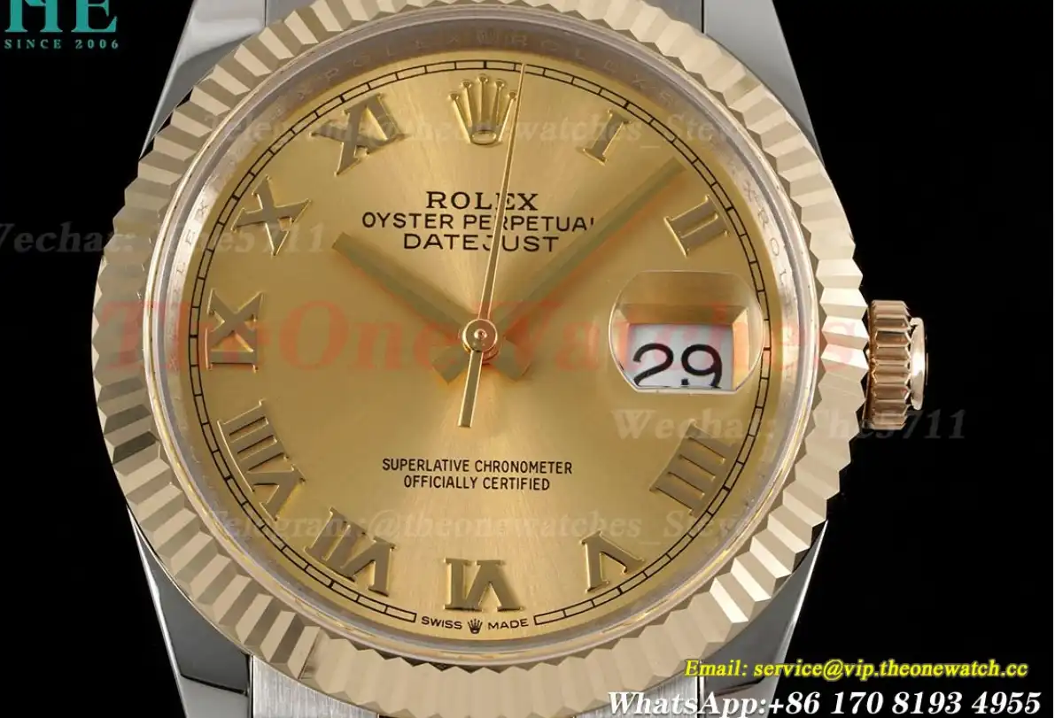 Datejust 126233 36MM Jub 904L Gold Rmn YG SS Wrapped GMF VR3235