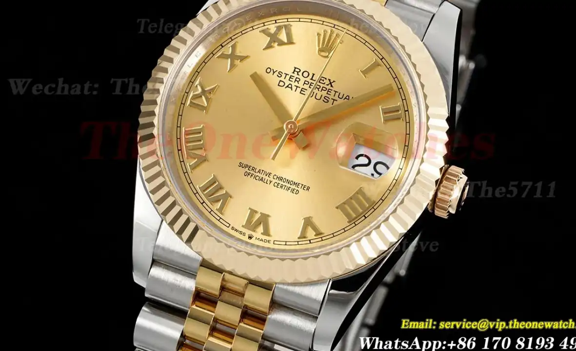 Datejust 126233 36MM Jub 904L Gold Rmn YG SS Wrapped GMF VR3235