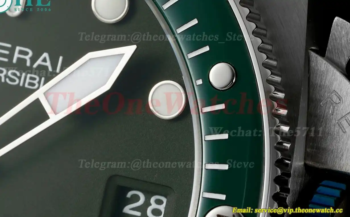 Submersible PAM1287 44MM SS NY Green Dial TTF P900