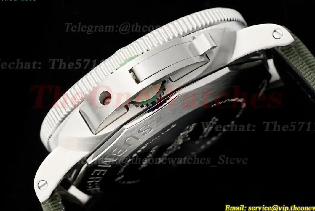 Submersible PAM1287 44MM SS NY Green Dial TTF P900