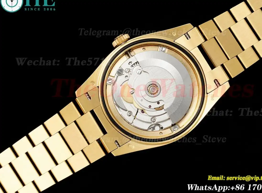 DayDate 36mm YG YG Dia Pres Tiger’s Eye Dial RAF A2836