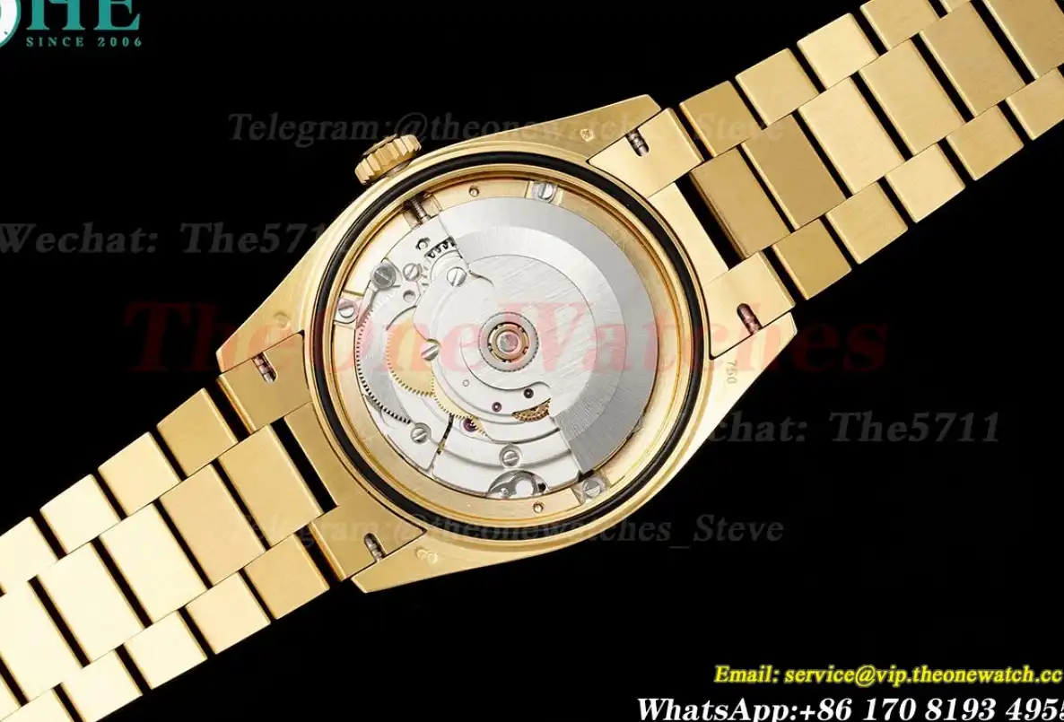 DayDate 36mm YG YG Dia Pres O Tiger’s Eye Dial RAF A2836