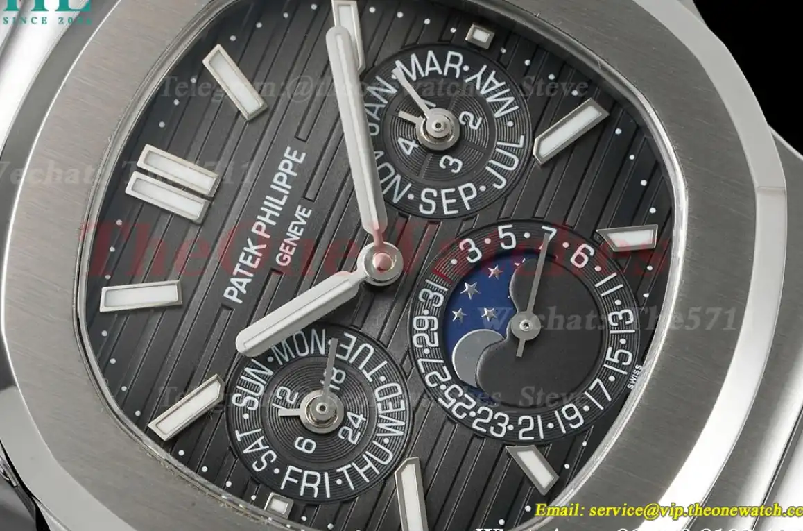 Nautilus 40mm 5740 SS SS Grey Stk GRF A240