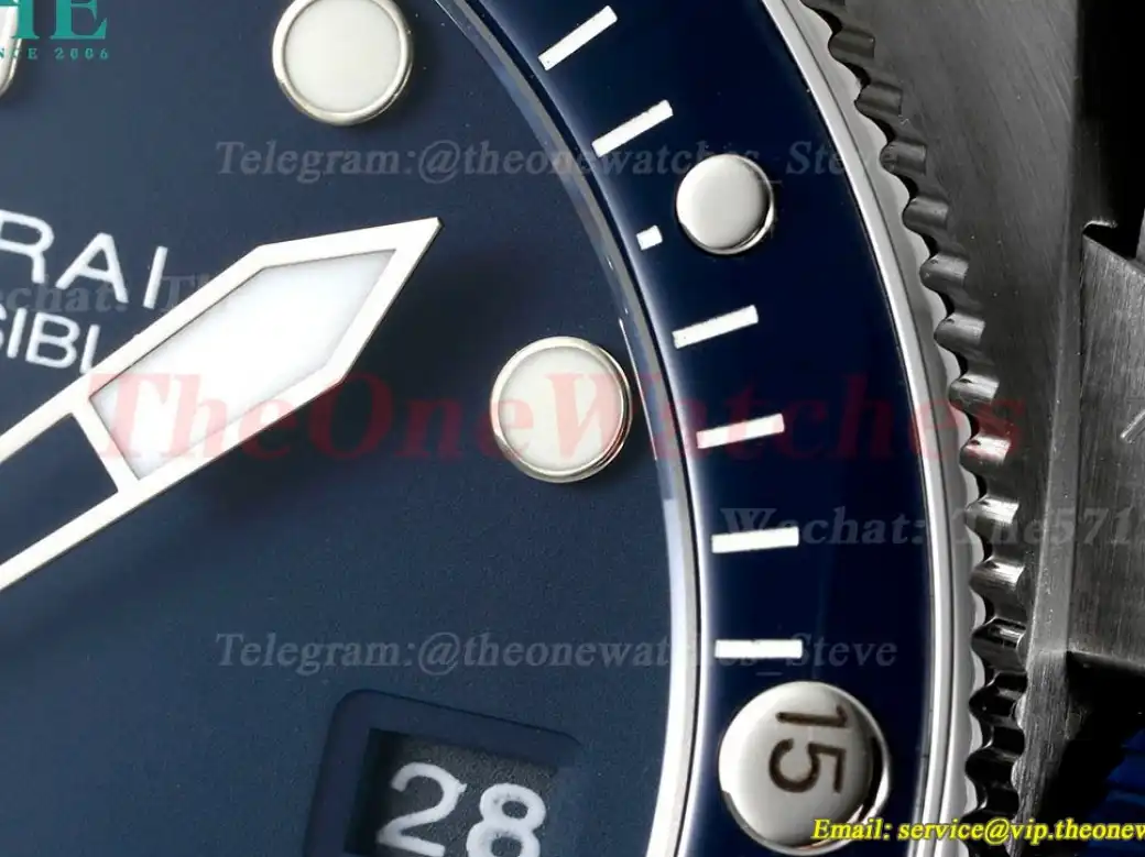 Submersible PAM1289 44MM SS NY Blue Dial TTF P900