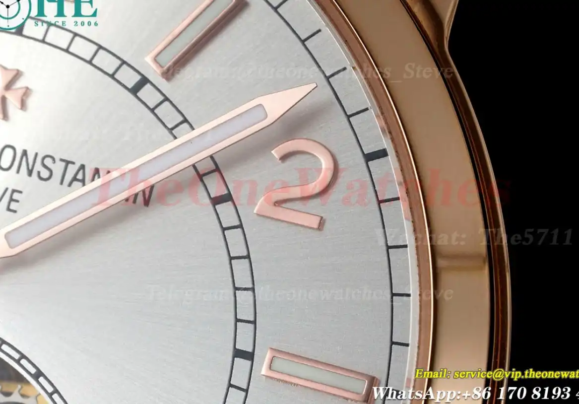 Fiftysix 41mm RG LE Silver Dial RMSF Tourb