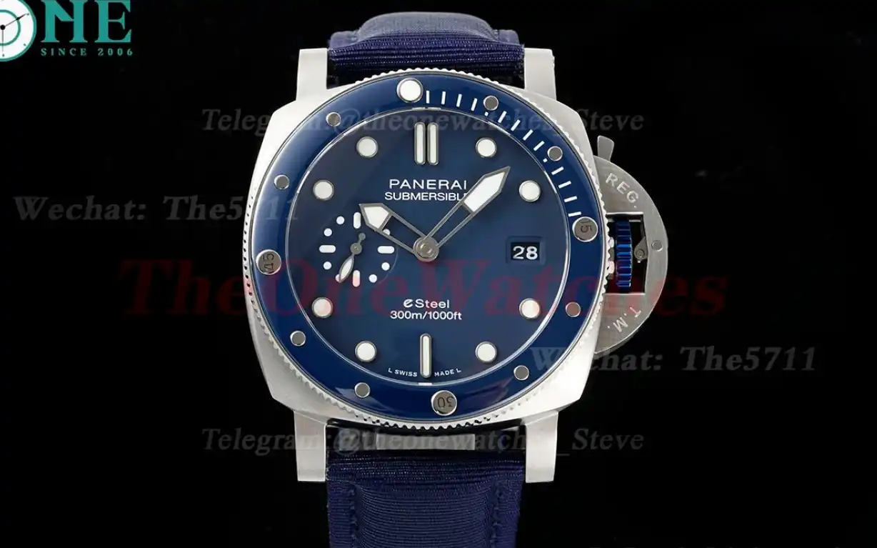 Submersible PAM1289 44MM SS NY Blue Dial TTF P900