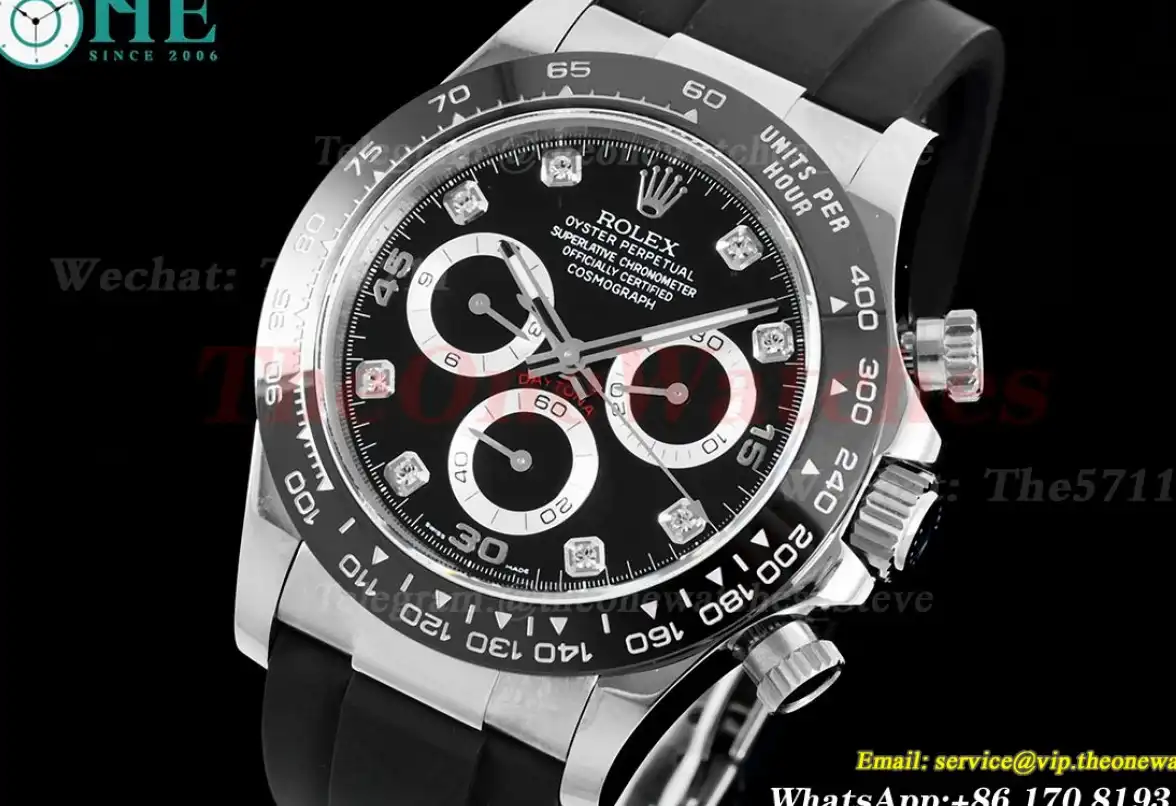 Daytona 116519 40mm SS SS Black Dia QF SA4130 V2