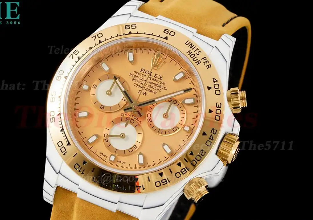 Daytona Diw 40mm FC NY Rose Gold DIal DIWF A7750