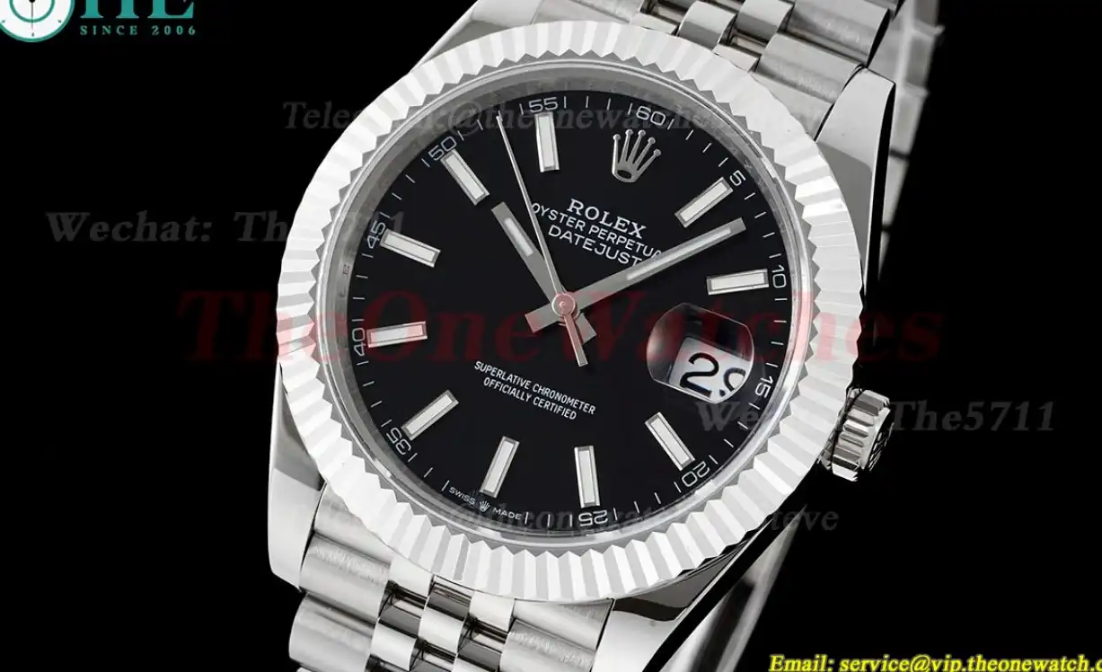 Datejust 126234 36mm Jub SS SS Black Stk JDF V2 VR3235