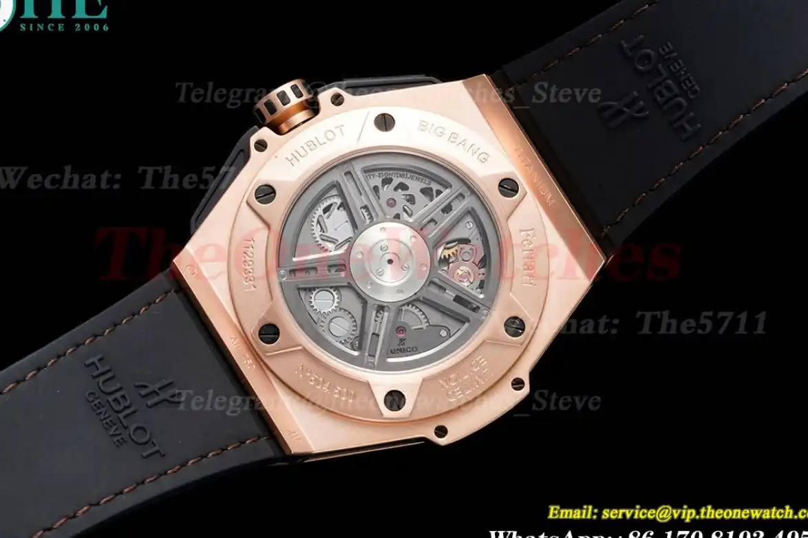 Big Bang Unico Ferrari F1 Limited Edition 45mm YG LE HBF HUB1241