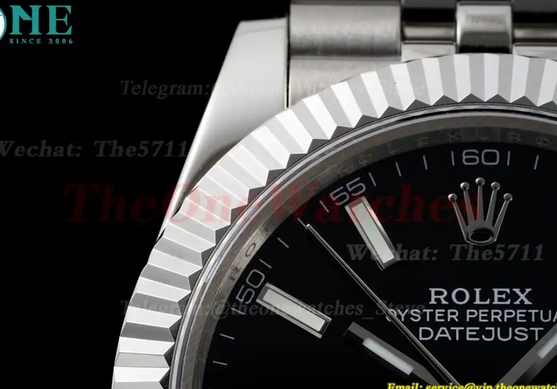 Datejust 126234 36mm Jub SS SS Black Stk JDF V2 VR3235