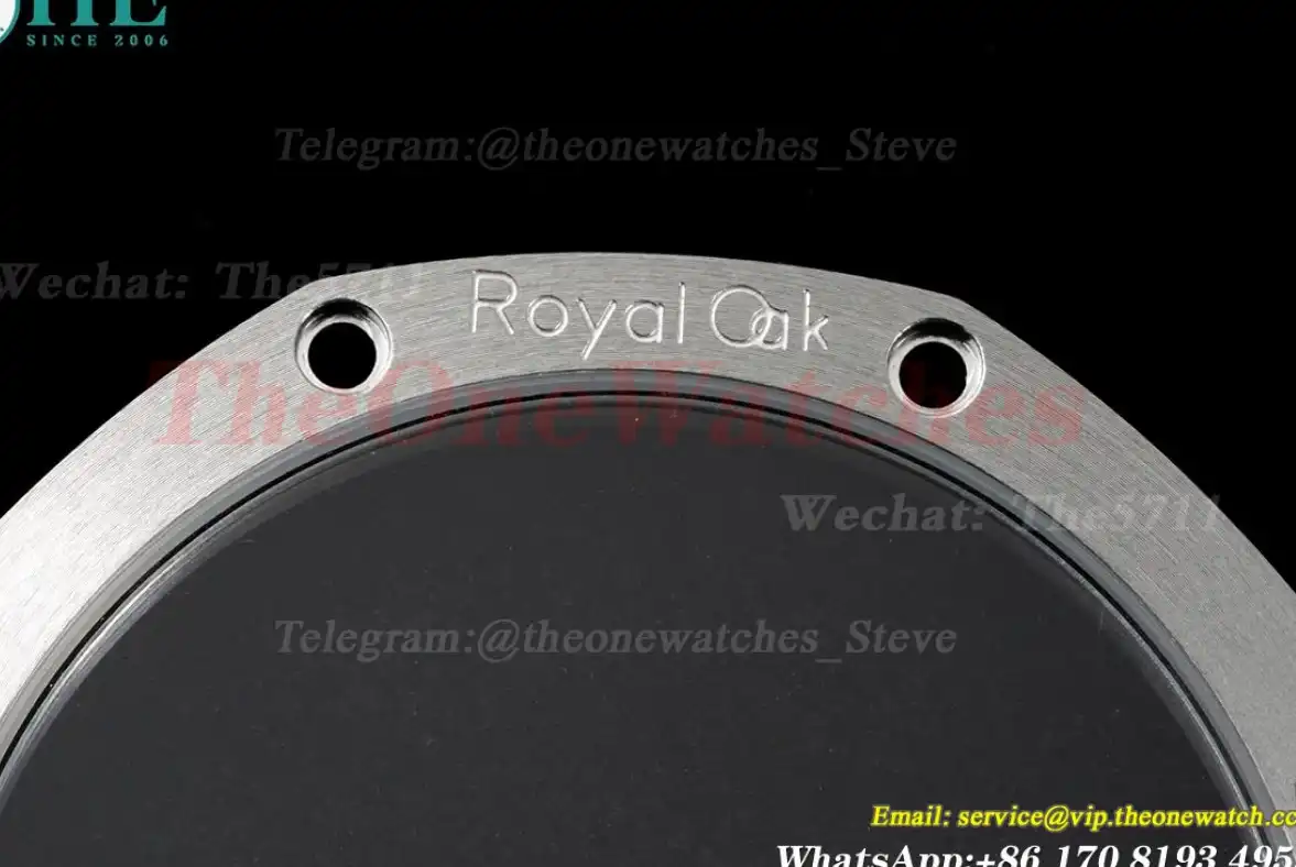 Royal Oak Ladies 77350 34mm DLC DLC Black Stk BF A5800