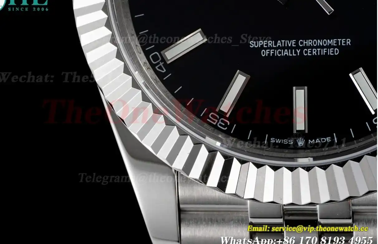 Datejust 126234 36mm Jub SS SS Black Stk JDF V2 VR3235