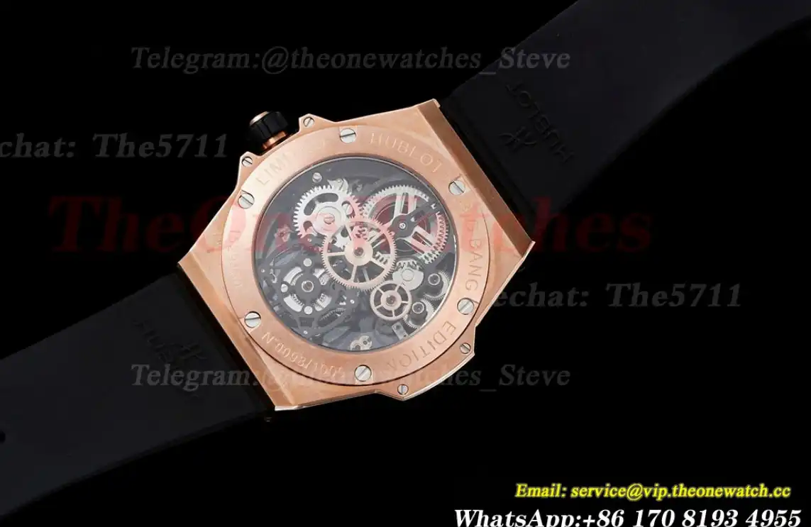 Big Bang Unico Tourbillon 45mm Ceramic Bezel RG RU HBF HW6035