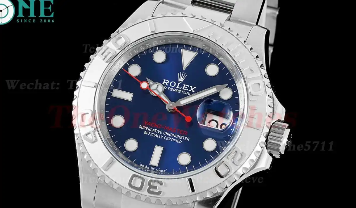 Yacht-Master 126622 40mm SS SS Blue Dot Clean VR3235