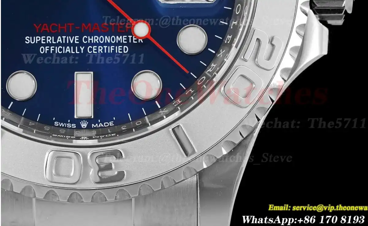 Yacht-Master 126622 40mm SS SS Blue Dot Clean VR3235