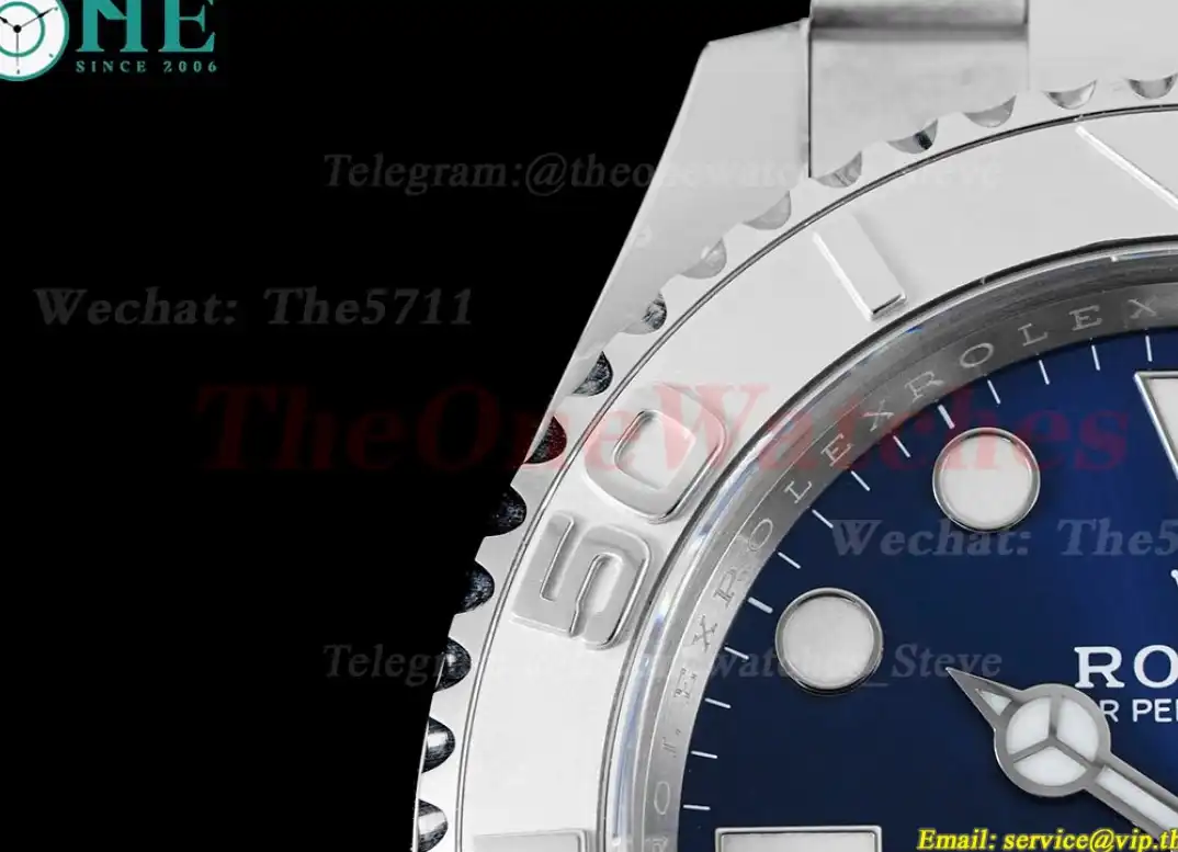 Yacht-Master 126622 40mm SS SS Blue Dot Clean VR3235