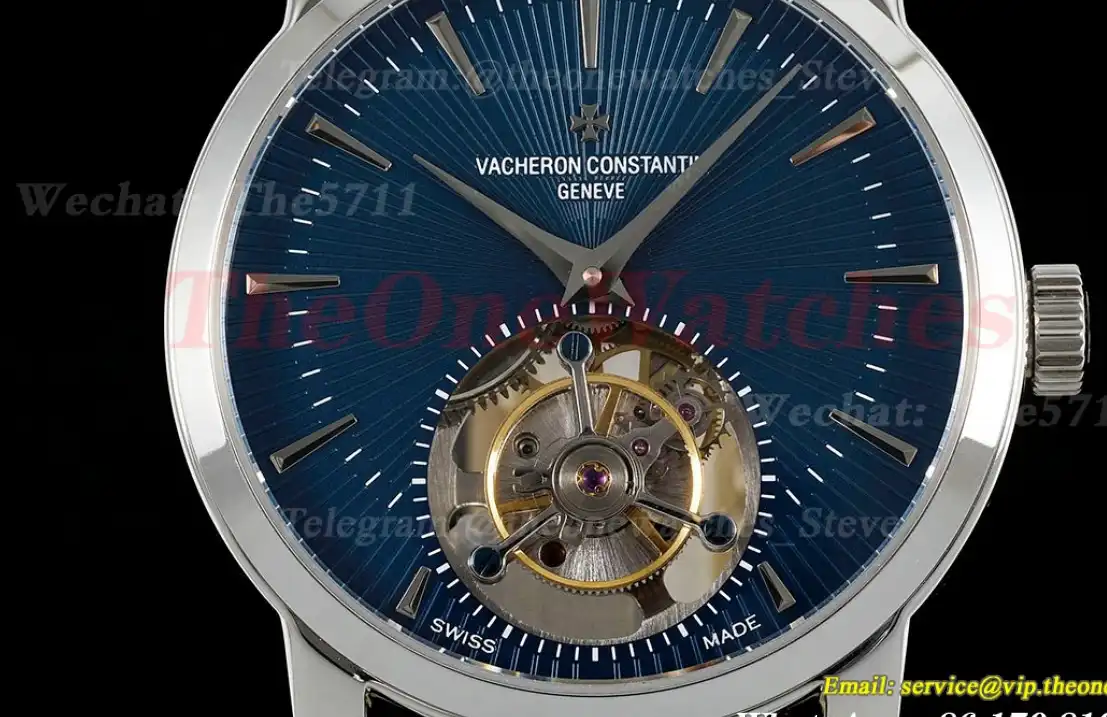 Traditionnelle 41mm SS LE Blue Dial RMSF Tourb