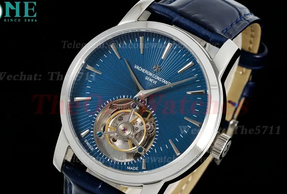 Traditionnelle 41mm SS LE Blue Dial RMSF Tourb