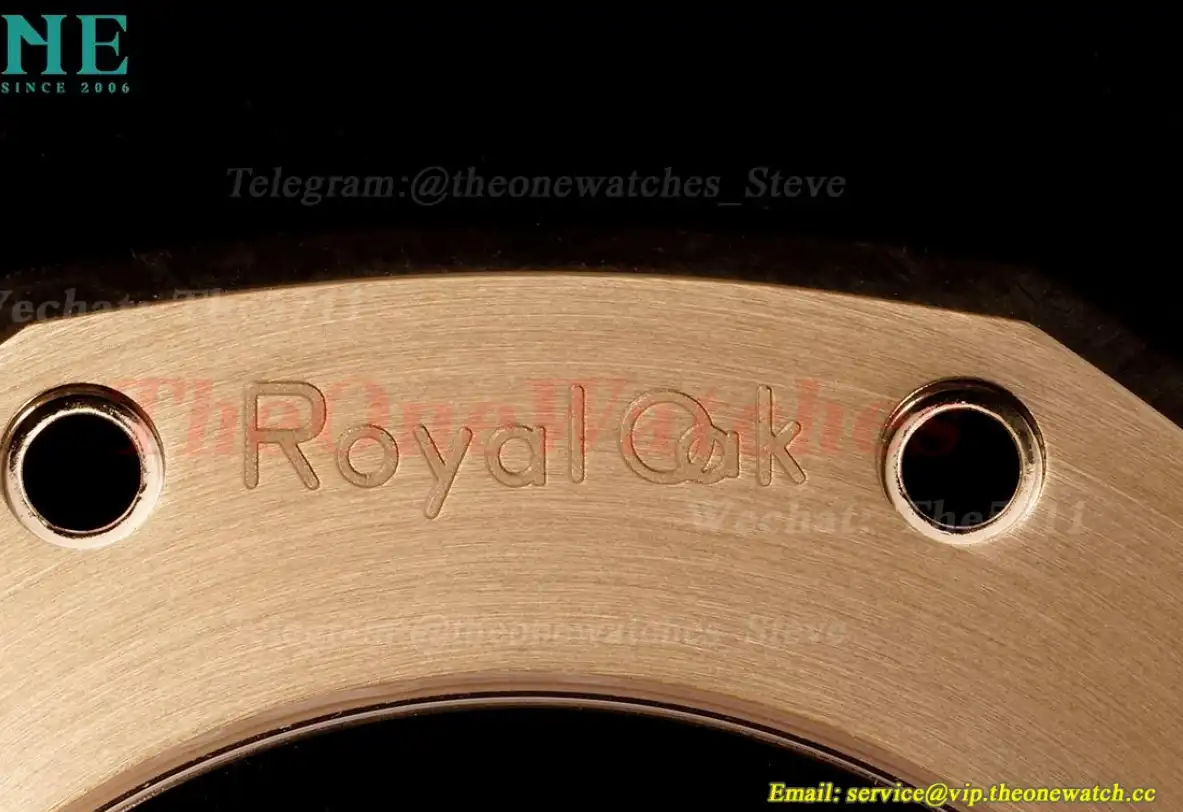 Royal Oak 15400 RG LE Black Dial APSF V4 SA3120 Super Clone (Tungsten Heavy Version)