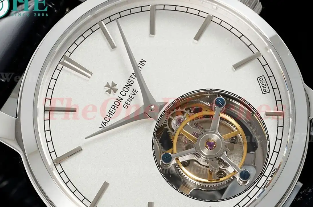 Traditionnelle 41mm SS LE White Dial RMSF Tourb