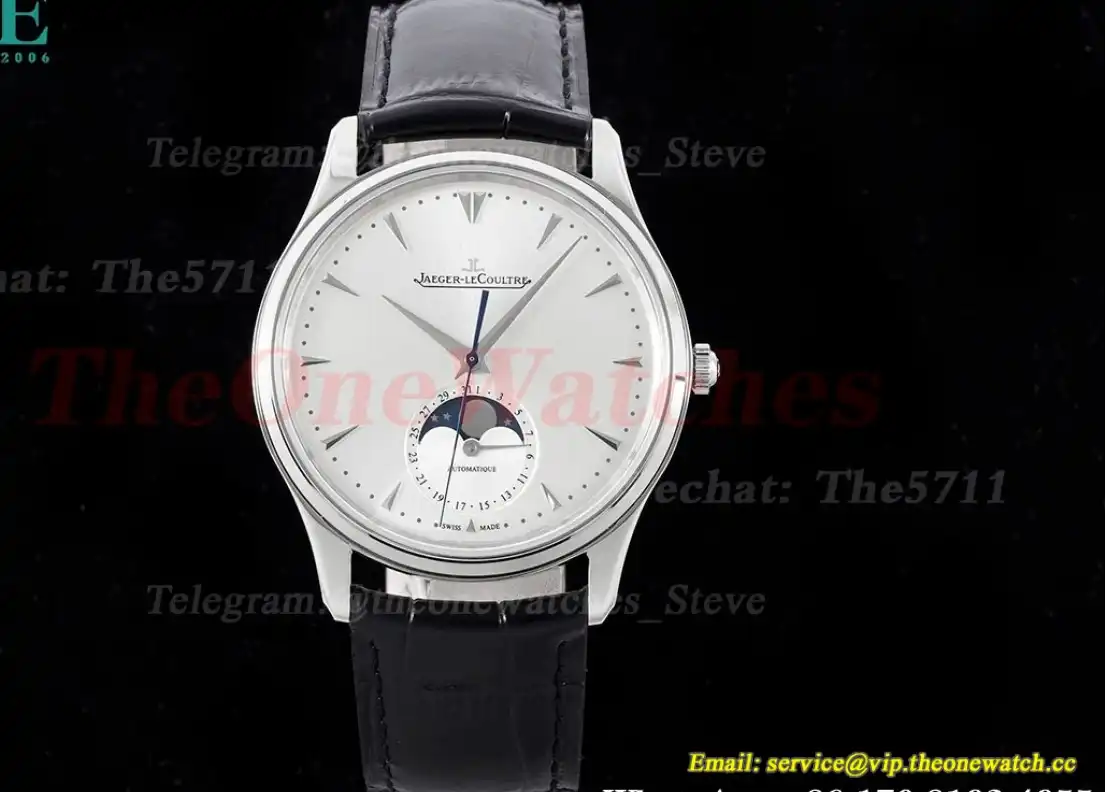 Master Ultra Thin Moonphase SS LE White Dial ZF V2 SA925 Super Clone