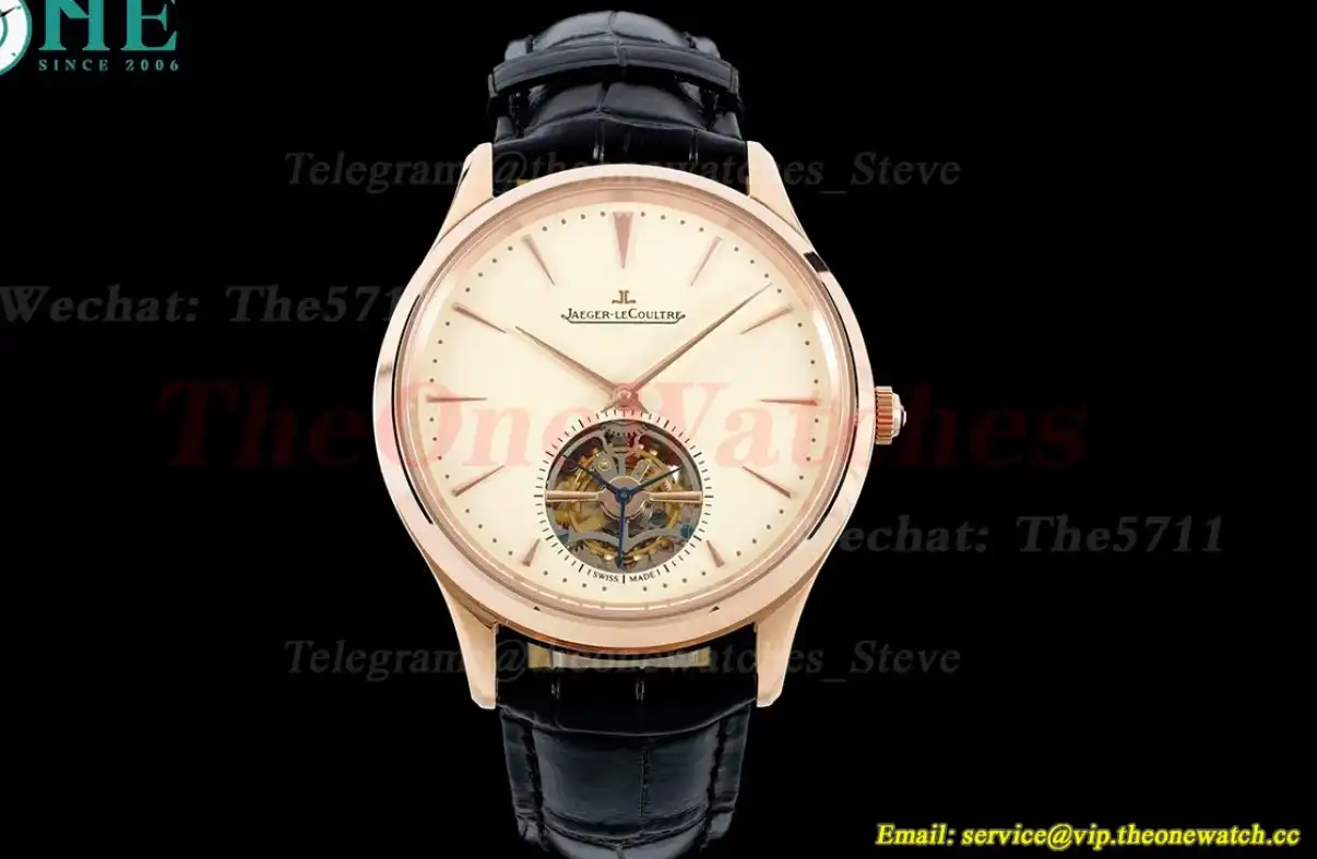 Master Ultra Thin 43mm RG LE Beige Dial RMSF Tourbillon