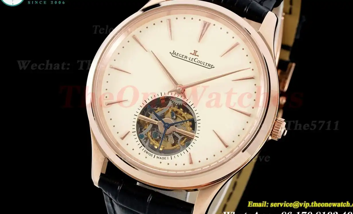 Master Ultra Thin 43mm RG LE Beige Dial RMSF Tourbillon