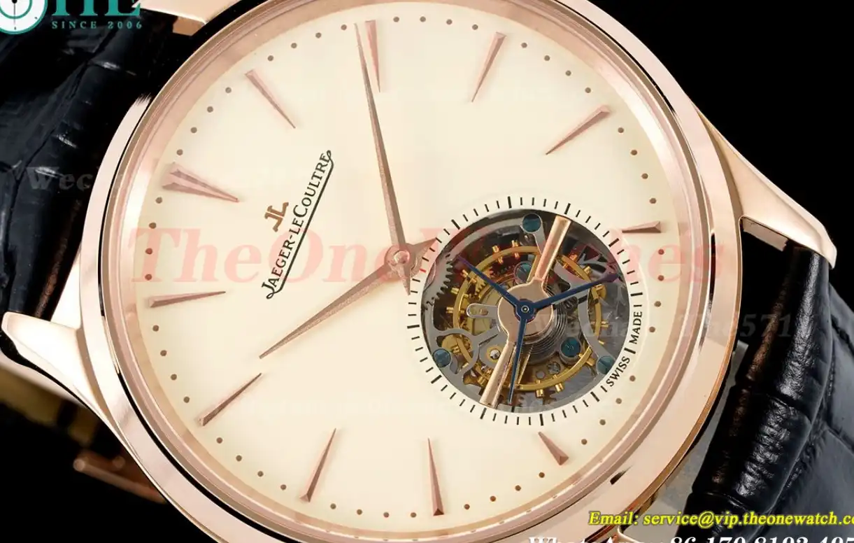 Master Ultra Thin 43mm RG LE Beige Dial RMSF Tourbillon