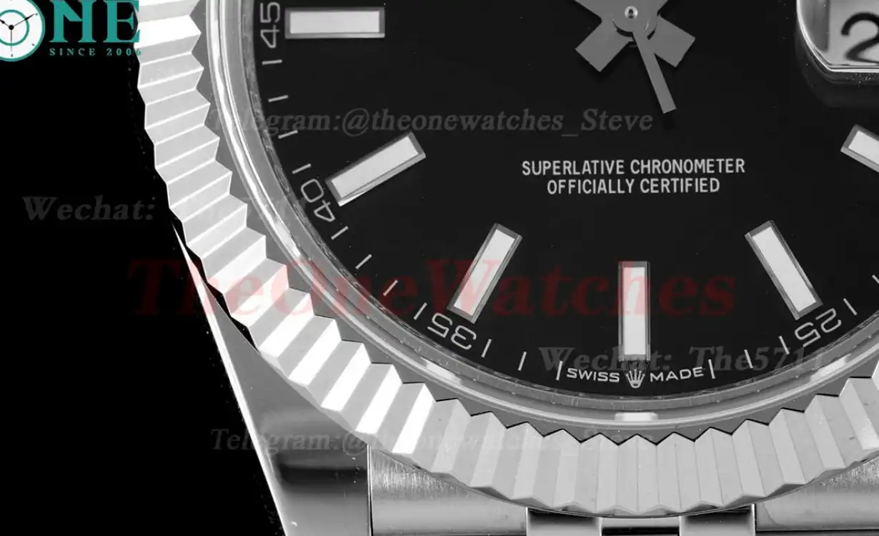 Datejust 126334 41mm Julibee 904L SS SS Black Stk VRF VR3235