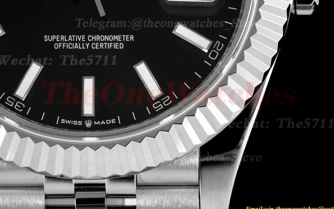 Datejust 126334 41mm Julibee 904L SS SS Black Stk VRF VR3235