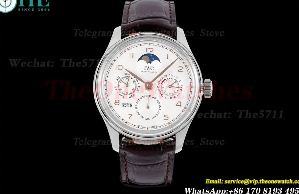 Portugieser Perpetual Calendar 5033 SS LE White Num V9F A52610