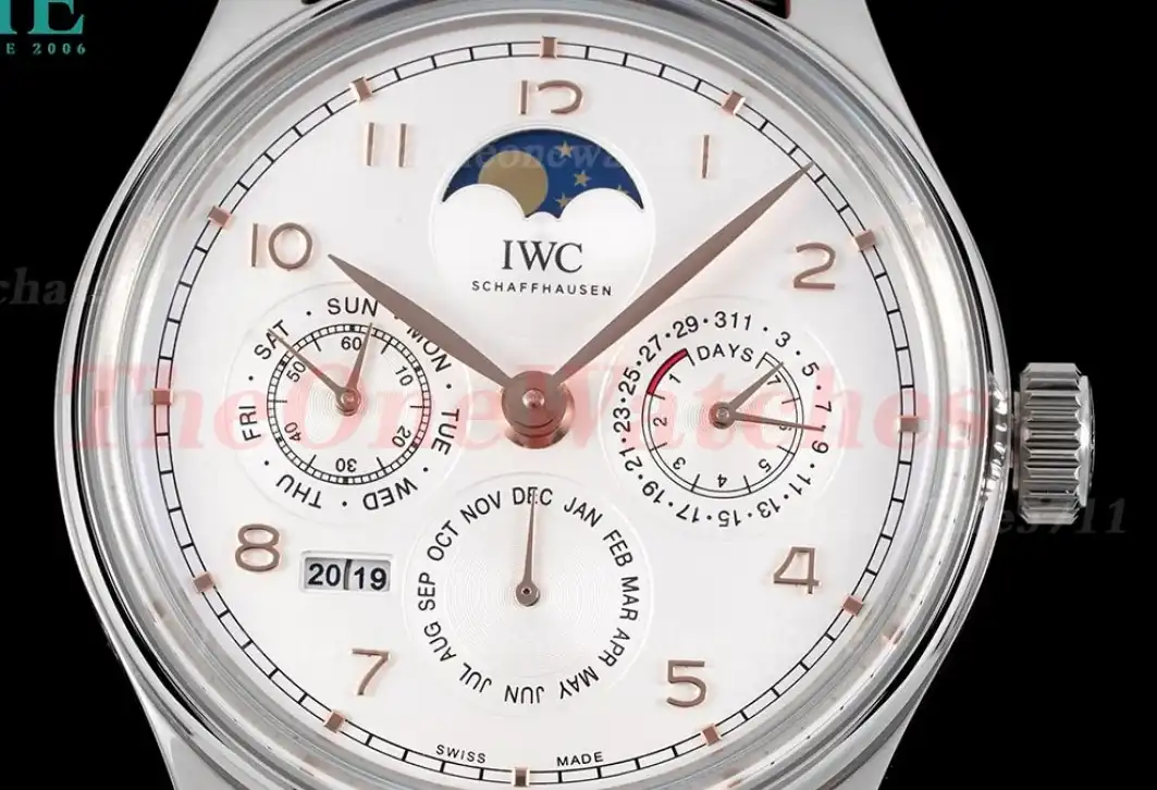 Portugieser Perpetual Calendar 5033 SS LE White Num V9F A52610