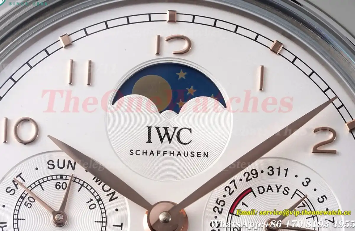 Portugieser Perpetual Calendar 5033 SS LE White Num V9F A52610