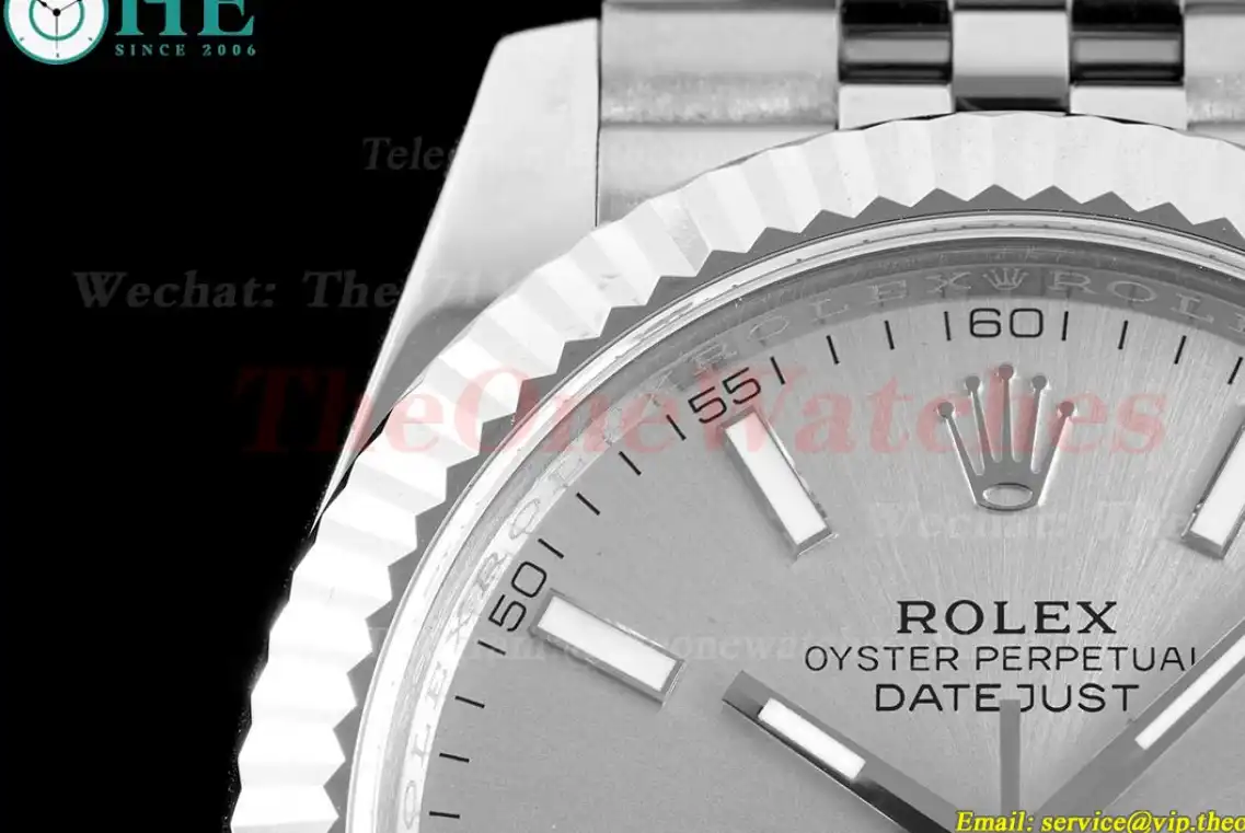 Datejust 126334 41mm Julibee 904L SS SS Silver Stk VRF VR3235