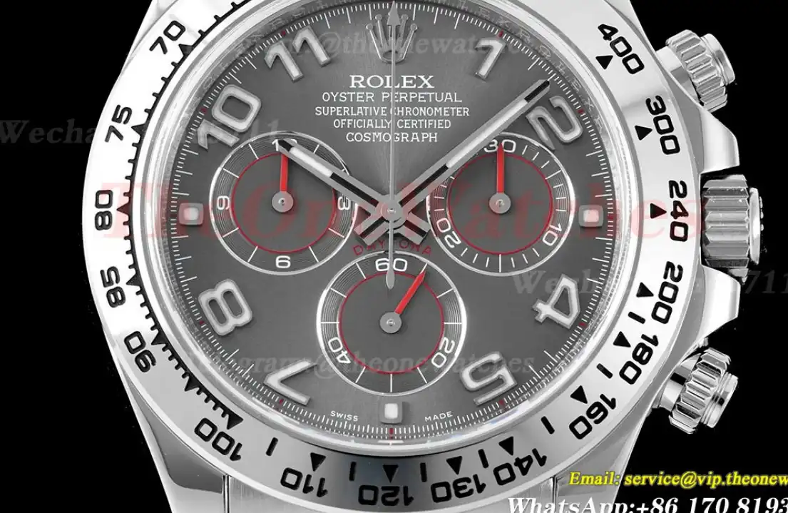 Daytona 116519 40MM SS RU Grey Num Clean DD4130