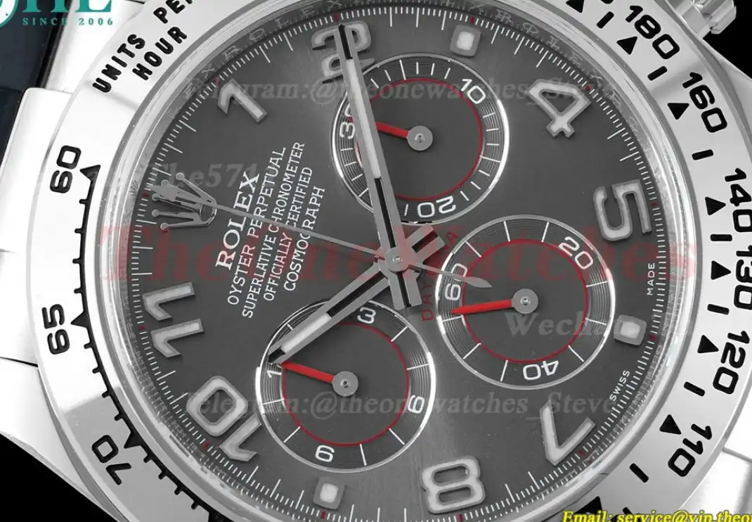 Daytona 116519 40MM SS RU Grey Num Clean DD4130