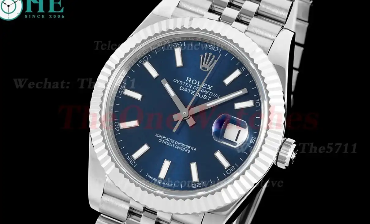 Datejust 126334 41mm Julibee 904L SS SS Blue Stk VRF VR3235