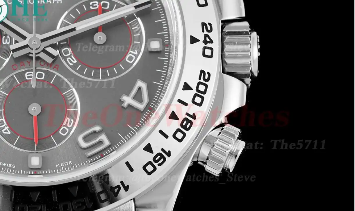 Daytona 116519 40MM SS RU Grey Num Clean DD4130