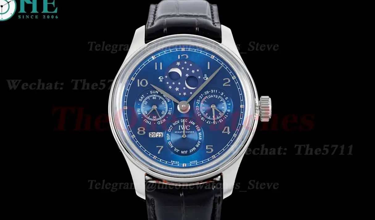 Portugieser Perpetual Calendar 5034 SS LE Blue Num V9F A52610