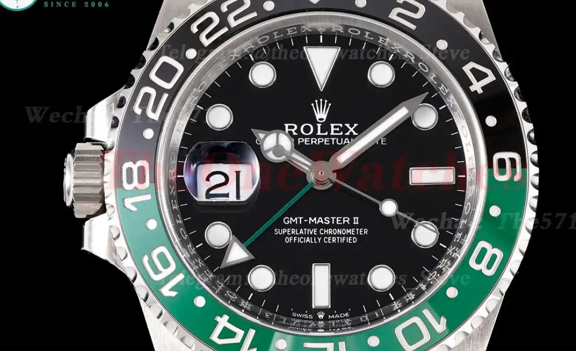 GMT Master II 126720 Sprite Jub SS SS Clean DD3285 Super Clone