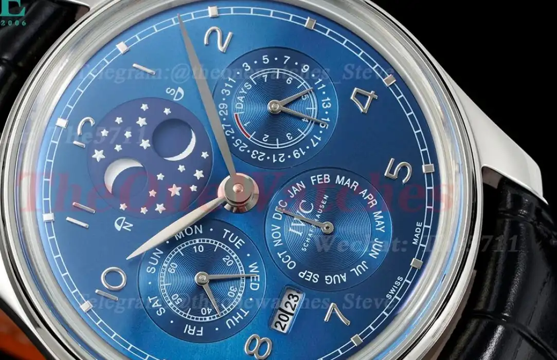 Portugieser Perpetual Calendar 5034 SS LE Blue Num V9F A52610