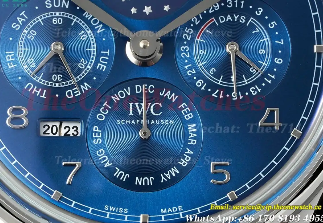 Portugieser Perpetual Calendar 5034 SS LE Blue Num V9F A52610