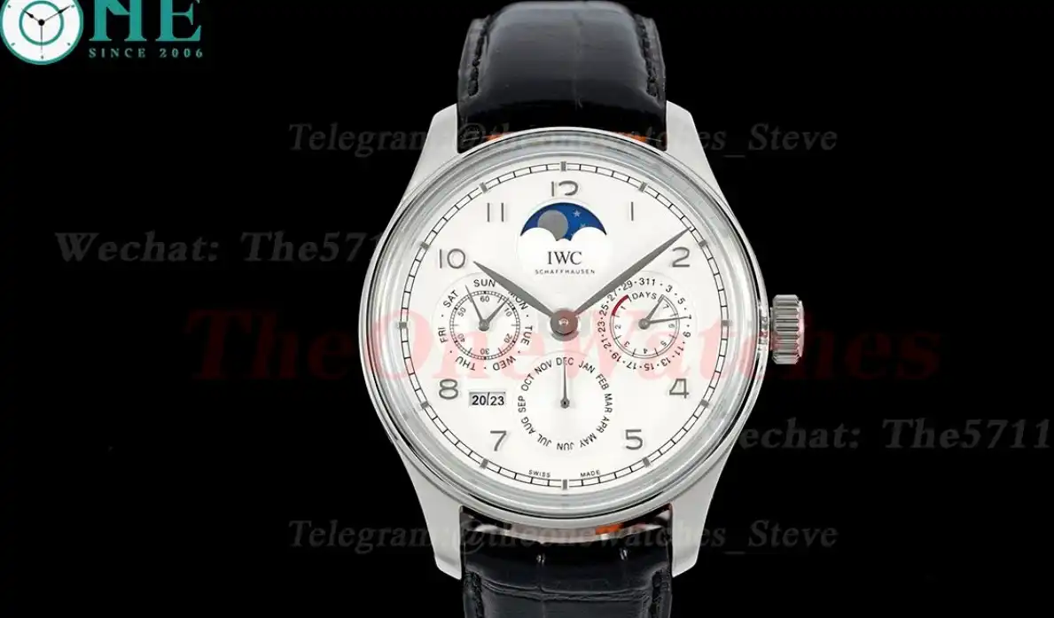 Portugieser Perpetual Calendar 5033 SS LE White Num V9F A52610