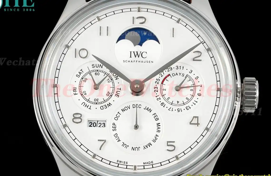 Portugieser Perpetual Calendar 5033 SS LE White Num V9F A52610