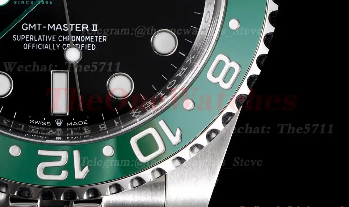 GMT Master II 126720 Sprite Jub SS SS Clean DD3285 Super Clone