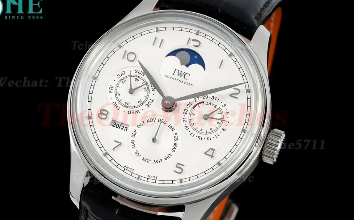 Portugieser Perpetual Calendar 5033 SS LE White Num V9F A52610